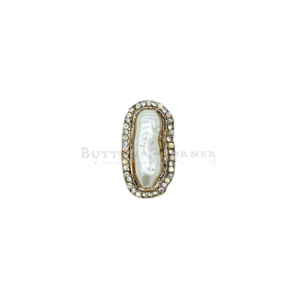 Fancy Kundan Button | Button Corner